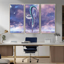 Spirited Away Haku and Chihiro Poster - Anime Lover - Hayao by MyGreatCanvas | Canvas Wall Art Prints | Photo Prints & Wall Decor