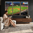 Angel Stadium Aerial Canvas Print – Los Angeles Angels