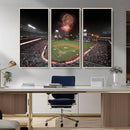 Fireworks at Angel Stadium – Los Angeles Angels Canvas