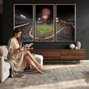Fireworks at Angel Stadium – Los Angeles Angels Canvas