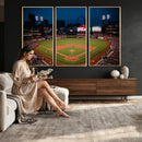 St. Louis Cardinals Baseball Team Print - Busch Stadium Wall