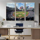 New York Mets Baseball Team Print - Citi Field Stadium Wall
