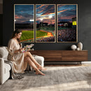 Fenway Park Wall Art Canvas Print | Large Baseball Stadium