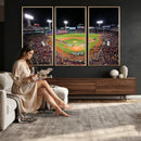 Fenway Park Wall Art Canvas Print | Large Baseball Stadium