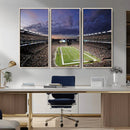 New England Patriots Football Team Print - Foxborough by MyGreatCanvas | Canvas Wall Art Prints | Photo Prints & Wall Decor