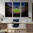 Houston Astros Baseball Print Canvas - Houston Minute Maid
