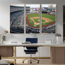 New York Yankees Baseball Team Print - Yankee Stadium Wall