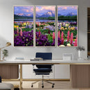 Wildflower Canvas Print – Blooming Floral Meadows with