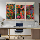 Framed Yayoi Kusama 1986 Wall Art Print – Japanese Wall Art
