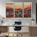 Framed Yayoi Kusama 1986 Wall Art Print – Japanese Wall Art