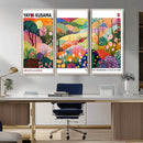 Framed Yayoi Kusama 1986 Wall Art Print – Japanese Wall Art