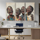 Shai Yossef Print - Joyful Childhood Canvas Wall Art -