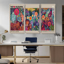 Yayoi Kusama Wall Art Canvas Print, Abstract Art, Large