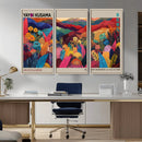 Yayoi Kusama Wall Art Canvas Print, Abstract Art, Large