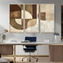 Wabi Sabi Geometric Wall Art | Abstract Modern Minimalist