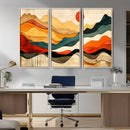 Abstract Mountain Wall Art – Framed Colorful Landscape by MyGreatCanvas | Canvas Wall Art Prints | Photo Prints & Wall Decor