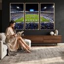 Kroger Field Canvas Wall Art - Kentucky Stadium Wall Art