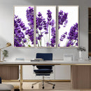 Lavender Flower Wall Art Canvas Print by MyGreatCanvas | Canvas Wall Art Prints | Photo Prints & Wall Decor