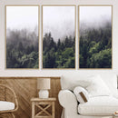 Misty Forest Wall Art Canvas Print – Foggy Pines Pine Valley by MyGreatCanvas | Canvas Wall Art Prints | Photo Prints & Wall Decor