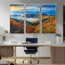 Autumn Mountains Wall Art, Vibrant Fall Foliage Landscape by MyGreatCanvas | Canvas Wall Art Prints | Photo Prints & Wall Decor