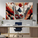 Abstract Mountain Wall Art Canvas Print – Vibrant Stylized by MyGreatCanvas | Canvas Wall Art Prints | Photo Prints & Wall Decor