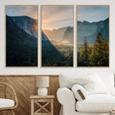 Yosemite Valley Wall Art Canvas Print – Framed Mountain