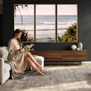 Ocean Surfer Wall Art Canvas Print – Framed Coastal Surf Art by MyGreatCanvas | Canvas Wall Art Prints | Photo Prints & Wall Decor