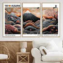 Yayoi Kusama Wall Art Canvas Print – Framed Japanese Dot Art
