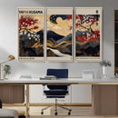 Modern Japanese Wall Art Canvas Print – Framed Abstract by MyGreatCanvas | Canvas Wall Art Prints | Photo Prints & Wall Decor