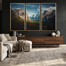 Yosemite National Park Canvas Wall Art – Framed Mountain by MyGreatCanvas | Canvas Wall Art Prints | Photo Prints & Wall Decor
