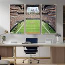 Chicago Bears Soldiers Field Wall Art Canvas Print – Framed