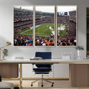 Chicago Bears Soldier Field Wall Art Canvas Print – Framed by MyGreatCanvas | Canvas Wall Art Prints | Photo Prints & Wall Decor