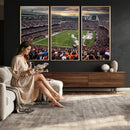 Chicago Bears Soldiers Field Wall Art Canvas Print – Framed