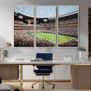 Chicago Bears Soldiers Field Wall Art Canvas Print – Framed