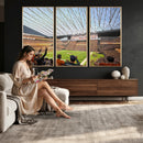 Cleveland Browns Stadium Wall Art Canvas Print – Framed NFL