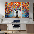 Vibrant Tree of Life Canvas Wall Art – Colorful Abstract by MyGreatCanvas | Canvas Wall Art Prints | Photo Prints & Wall Decor