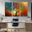 Yggdrasil Tree of Life Mosaic Stained Glass Wall Art, Tree by MyGreatCanvas | Canvas Wall Art Prints | Photo Prints & Wall Decor