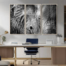 Wild Old Elephant Wall Art Canvas Print