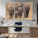Wild Elephant Wall Art Canvas Print by MyGreatCanvas | Canvas Wall Art Prints | Photo Prints & Wall Decor