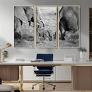 Wild Elephant Wall Art Canvas Print by MyGreatCanvas | Canvas Wall Art Prints | Photo Prints & Wall Decor