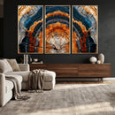 Abstract Wood Grain Canvas Print, Tree Ring Pattern Wall by MyGreatCanvas | Canvas Wall Art Prints | Photo Prints & Wall Decor