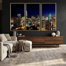 Atlanta Skyline Wall Art Canvas Print – Modern Cityscape by MyGreatCanvas | Canvas Wall Art Prints | Photo Prints & Wall Decor