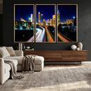 Atlanta Skyline Wall Art Canvas Print, Atlanta Downtown by MyGreatCanvas | Canvas Wall Art Prints | Photo Prints & Wall Decor