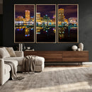 Baltimore Skyline Wall Art Canvas Print, Baltimore Downtown by MyGreatCanvas | Canvas Wall Art Prints | Photo Prints & Wall Decor