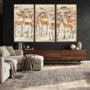 Gazelle Wall Art Canvas Print - Abstract Antelope Wall Art by MyGreatCanvas | Canvas Wall Art Prints | Photo Prints & Wall Decor