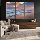 Ocean Sunset Wall Art Canvas Print – Coastal Beach by MyGreatCanvas | Canvas Wall Art Prints | Photo Prints & Wall Decor