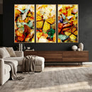 Butterfly Wall Art Canvas Print – Colorful Abstract Nature by MyGreatCanvas | Canvas Wall Art Prints | Photo Prints & Wall Decor