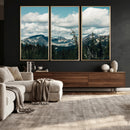 Mountain Forest Wall Art Canvas Print, Alpine Pine Tree by MyGreatCanvas | Canvas Wall Art Prints | Photo Prints & Wall Decor