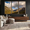 Yosemite Valley River Landscape Wall Art Canvas Print, by MyGreatCanvas | Canvas Wall Art Prints | Photo Prints & Wall Decor