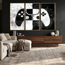 Abstract Gaming Controller Wall Art Canvas Print by MyGreatCanvas | Canvas Wall Art Prints | Photo Prints & Wall Decor